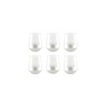 Verres à eau argent glow - lot de 6 Verres à eau argent glow - lot de 6
