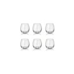 Verres  eau bas 380ml peony - lot de 6