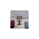 Verre � pied 28 cl luberon bull� x6