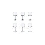 Verres  vin 490ml uni boule - lot de 6