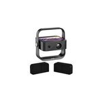 Vidoprojecteur android 4k wifi cran 7' enceinte bluetooth 20w