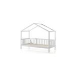 Vipack dallas lit mh 90 x 200 blanc