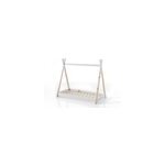 Vipack lit tipi 70x140 blanc