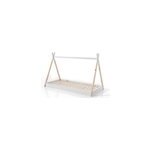 Vipack lit tipi 90x200 blanc
