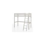 Vipack pino lit mezzanine 90x200 blanc