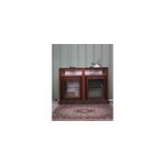 Vitrine de comptoir en bois n�117