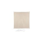 Voile d ombrage carr 4 x 4 m 400 x 400 x 400 cm beige