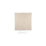 Voile d ombrage carr 5 x 5 m 500 x 500 x 500 cm beige