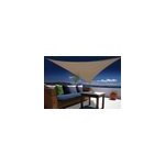 Voile d'ombrage triangulaire 3, 60 x 3, 60 x 3, 60 m - austral - brun - jardiline