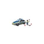 Voiture police avec sirne et gyrophare