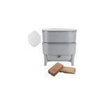Wormcube lombricomposteur gris 2p