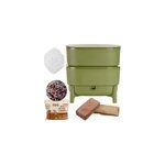 Wormcube lombricomposteur vert 2p