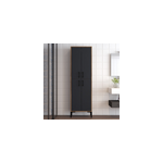 Yanka colonne de rangement bois et gris