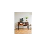 Yvan, le bureau en m�tal et teck n�495