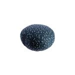 Zafu rond de kapok sakura bleu