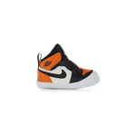 Air jordan 1 crib bootie noir / orange - bb -