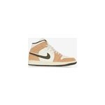 Air jordan 1 mid blanc / marron
