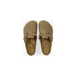 Boston leather tabacco brown gris