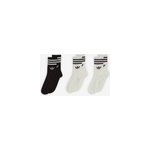 Chaussettes x3 crew 3 stripes beige / marron