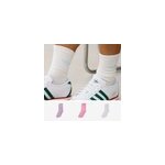 Chaussettes x3 crew tie dye rose / blanc