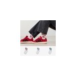 Chaussettes x3 mid cut crew trefoil blanc / bordeaux