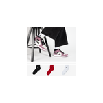 Chaussettes x3 quarter jumpman multicolore - enfant -