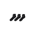 Chaussettes x3 quarter jumpman noir - enfant -