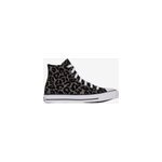 Chuck taylor all star hi leopard noir / blanc