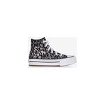 Chuck taylor all star lift hi leo gris / noir - bb -