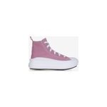 Chuck taylor all star move hi rose / blanc - enfant -