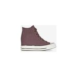 Chuck taylor all star wedge suede marron