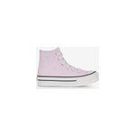 Chuck taylor eva lift hi beads rose / blanc - b�b� -