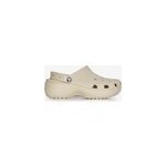 Classic platform clog blanc