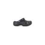 Classic platform clog noir