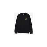 Sweat crew neon logo noir