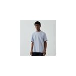 Tee shirt star chevron embroidered bleu