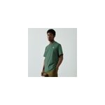 Tee shirt star chevron embroidered vert Tee shirt star chevron embroidered vert