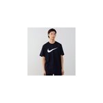Tee shirt swoosh noir / blanc