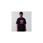 Tee shirt trefoil noir / rose Tee shirt trefoil noir / rose