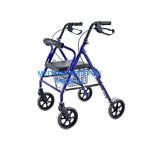 Dambulateur ultra - lger et pliant en aluminium avec sige et freins