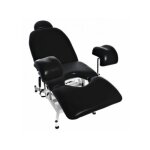 Fauteuil lectrique articul avec jambires couleur noir