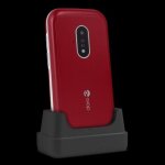 Tlphone mobile  clapet 7030, rouge / blanc