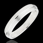 Alliance h�lios or blanc 9 carats