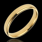 Alliance pure or jaune 18 carats Alliance pure or jaune 18 carats
