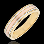 Alliance tricolore ulysse - trois ors 9 carats