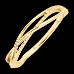 Bague aure  or jaune 9 carats