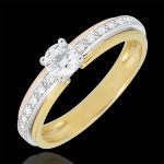 Bague de fianailles solitaire destine - ma reine - petit modle - 3