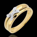 Bague noeud ma chérie - or jaune 9 carats Bague noeud ma chérie - or jaune 9 carats