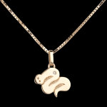 B�b� serpent - grand mod�le - or jaune 18 carats
