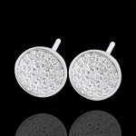 Boucles d'oreilles ma constellation - or blanc 9 carats